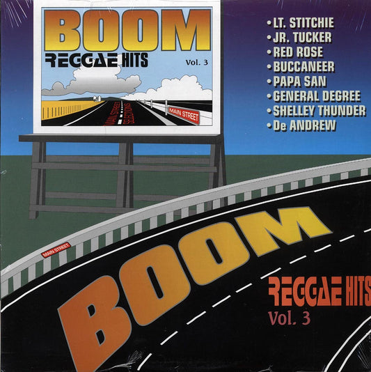 Papa San, Shelly Thunder, Red Rose, Lt. Stitchie, Etc. - Boom Reggae Hits Volume 3 (orig. press) [New Vinyl LP]