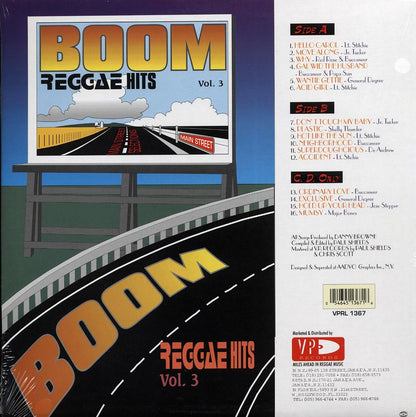 Papa San, Shelly Thunder, Red Rose, Lt. Stitchie, Etc. - Boom Reggae Hits Volume 3 (orig. press) [New Vinyl LP]