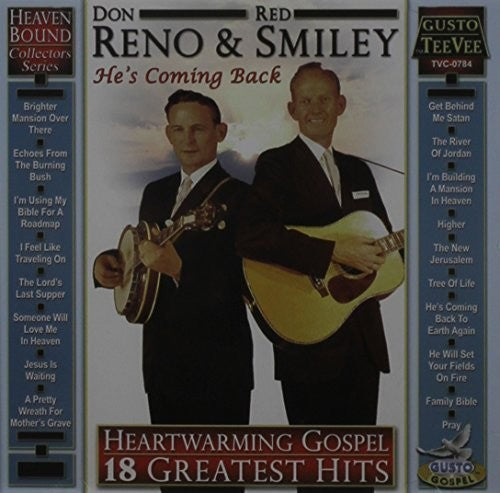 Don Reno / Smiley,Red - Heartwarming Gospel: 18 Greatest Hits [CD]