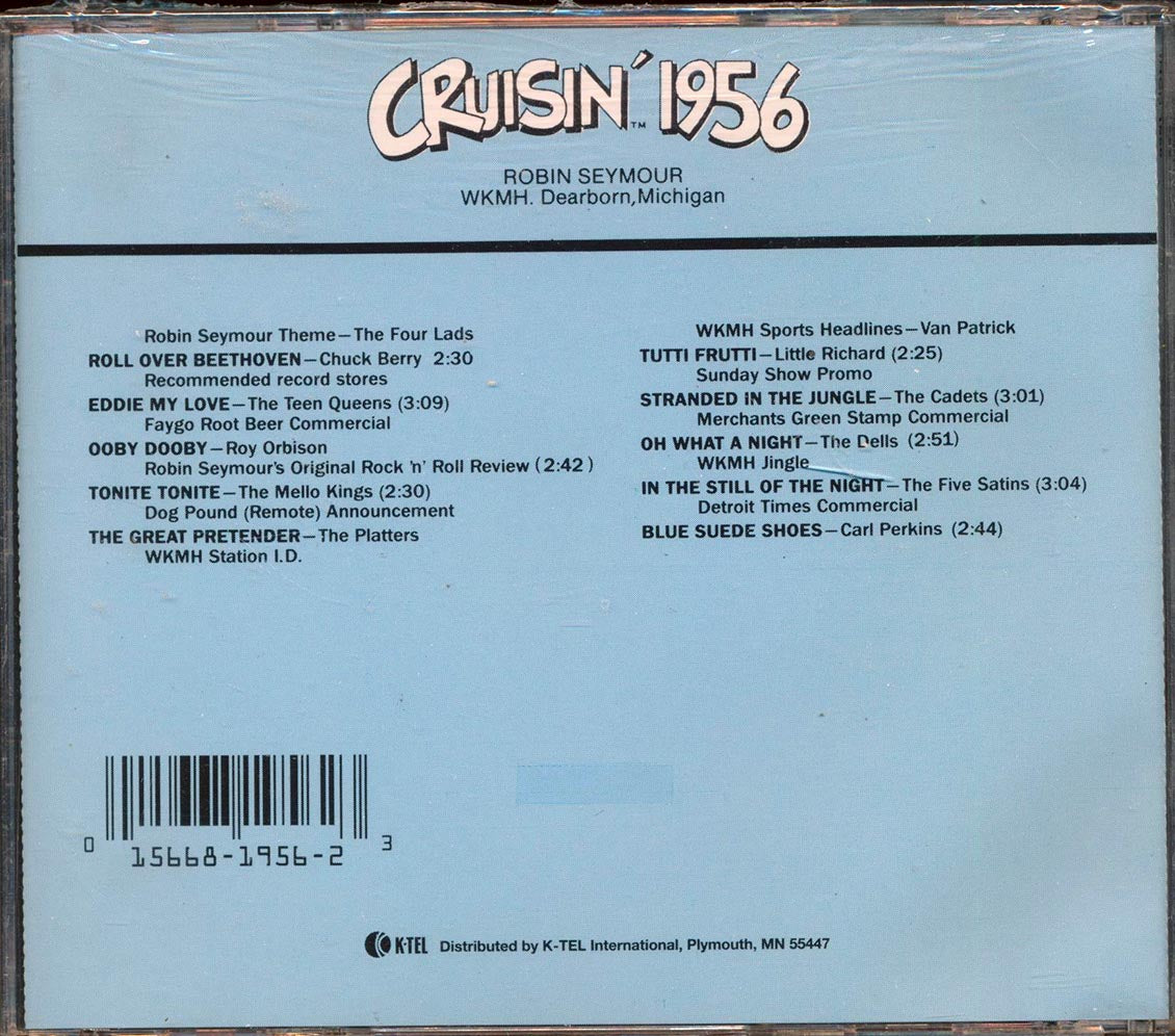 Roy Orbison, The Five Satins, Carl Perkins, Etc. - Cruisin' 1956 [New CD]