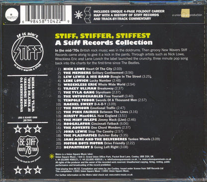 Nick Lowe, Lene Lovich, Rachel Sweet, Etc. - Stiff, Stiffer, Stiffest: A Stiff Records Collection (21 tracks) [New CD]
