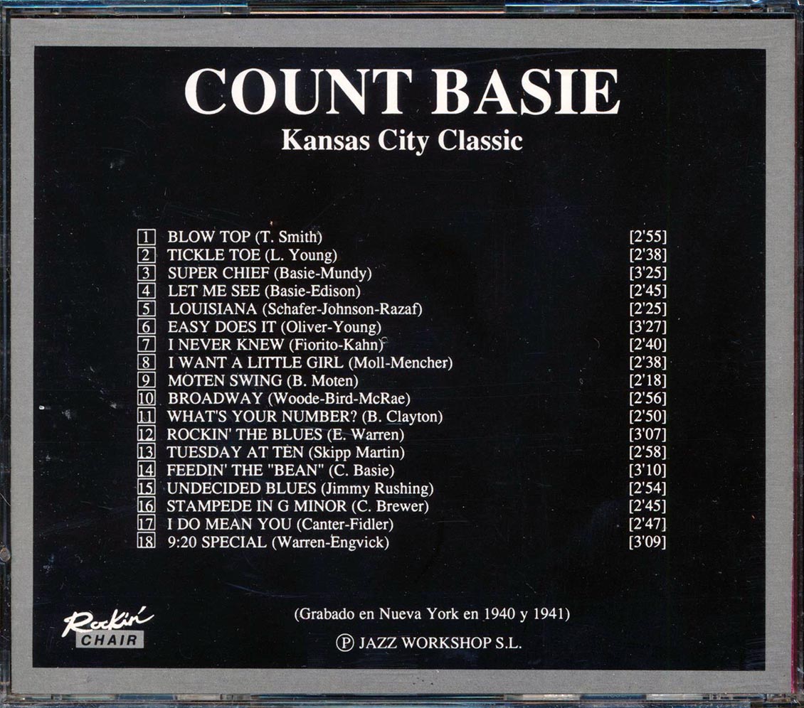 Count Basie - Kansas City Classic [New CD]
