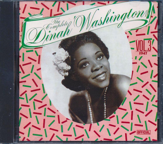 Dinah Washington - The Complete Dinah Washington Volume 3: 1947 [New CD]
