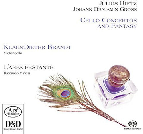 Rietz / Gross / Brandt / Minasi - Cello Concertos & Fantasy Music CD