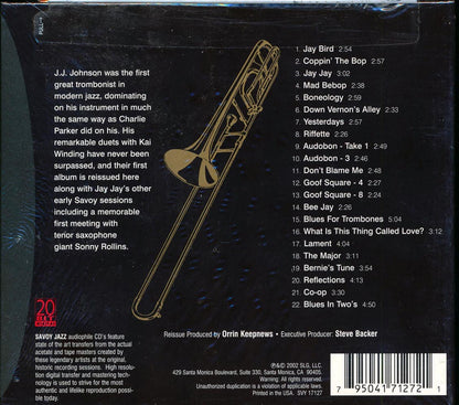 JJ Johnson - The Savoy Session (22 tracks) (deluxe 3-fold digipak) (remastered) [New CD]
