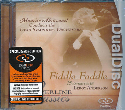 Leroy Anderson - Fiddle Faddle: Maurice Abravanel Conducts The Utah Symphony Orchestra (CD/DVD dualdisc) [New CD]