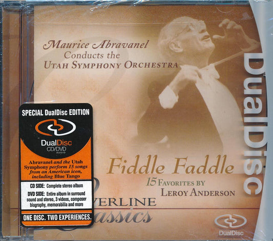 Leroy Anderson - Fiddle Faddle: Maurice Abravanel Conducts The Utah Symphony Orchestra (CD/DVD dualdisc) [New CD]