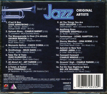 Louis Armstrong, Dizzie Gillespie, Art Farmer, Etc. - Best Of Jazz [New CD]