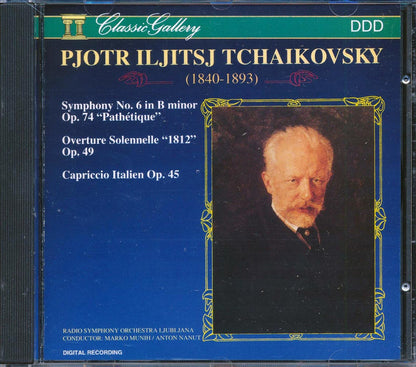 Pjotr Iljitsj Tchaikovsky - Symphony No.6 , Overture Solennelle 1812, Capriccio Italien [New CD]