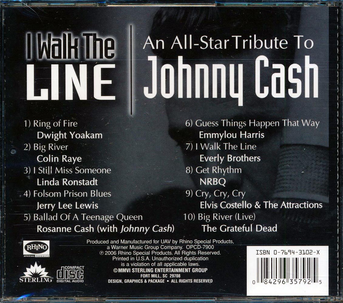 Dwight Yoakam, Linda Ronstadt, NRBQ, Elvis Costello, Etc. - I Walk The Line: An All-Star Tribute To Johnny Cash [New CD]