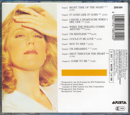 Jennifer Warnes - Best Of Jennifer Warnes [New CD]