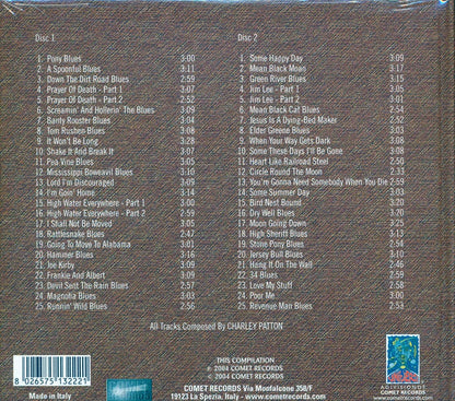 Charley Patton - Devil Sent The Rain Blues (casebound set) (50 tracks) (2xCD) [New CD]