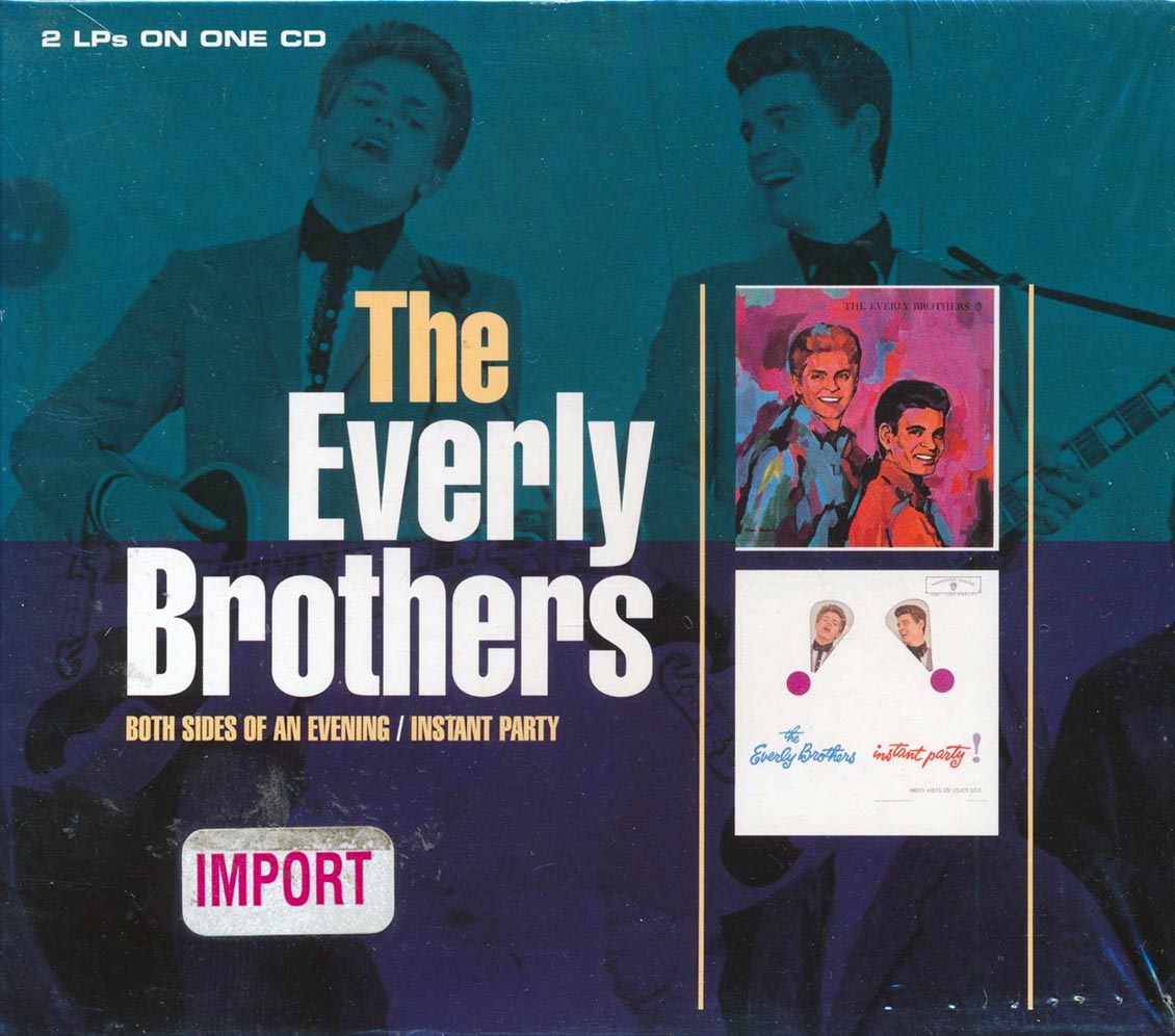 The Everly Brothers - Both Sides Of An Evening + Instant Party (2 albums on 1 CD) (34 tracks) (+ 9 bonus tracks) [New CD]