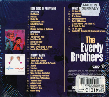 The Everly Brothers - Both Sides Of An Evening + Instant Party (2 albums on 1 CD) (34 tracks) (+8 bonus tracks) [New CD]