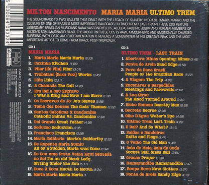 Milton Nascimento - Maria Maria + Ultimo Trem (36 tracks) (incl. large booklet) (deluxe 4-fold digipak) [New CD]