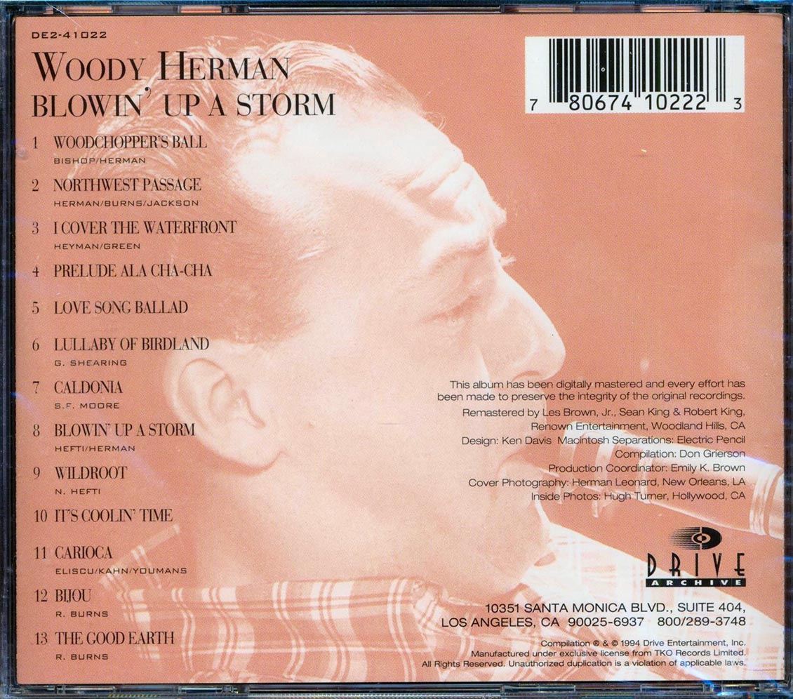 Woody Herman - Blowin' Up A Storm (remastered) [New CD]