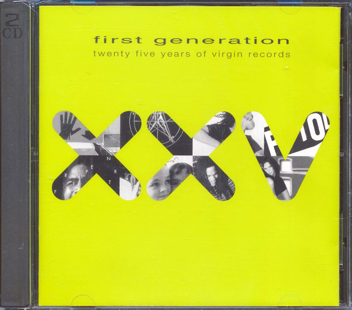 XTC, Human League, Culture Club, Iggy Pop, Mike Oldfield, Etc. - First Generation: Twenty Five Years Of Virgin Records (25 tracks) (2xCD) [New CD]