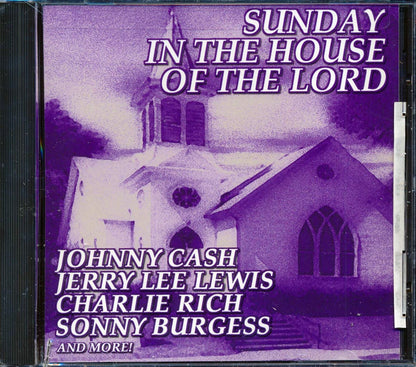 Johnny Cash, Jerry Lee Lewis, Charlie Rich, Etc. - Sunday In The House Of The Lord [New CD]