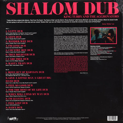 King Tubby - Shalom Dub [New Vinyl Record LP]