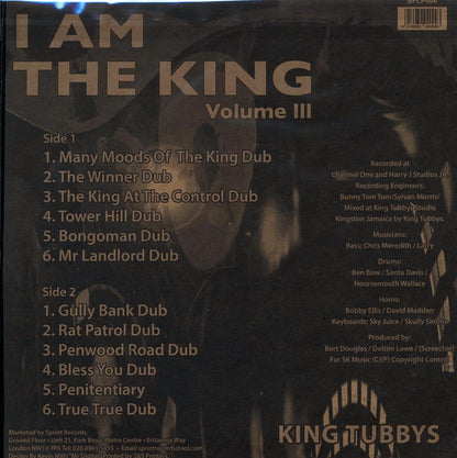 King Tubby - I Am The King Volume 3 [New Vinyl LP]