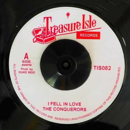 The Conquerors - I Fell In Love  /  The Conquerors - Lonely Street [New Vinyl 7"]