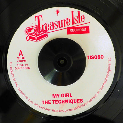 The Techniques - My Girl  /  The Techniques - You Don't Care [New Vinyl 7"]