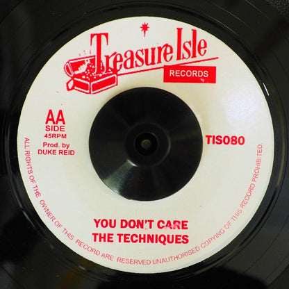 The Techniques - My Girl  /  The Techniques - You Don't Care [New Vinyl 7"]