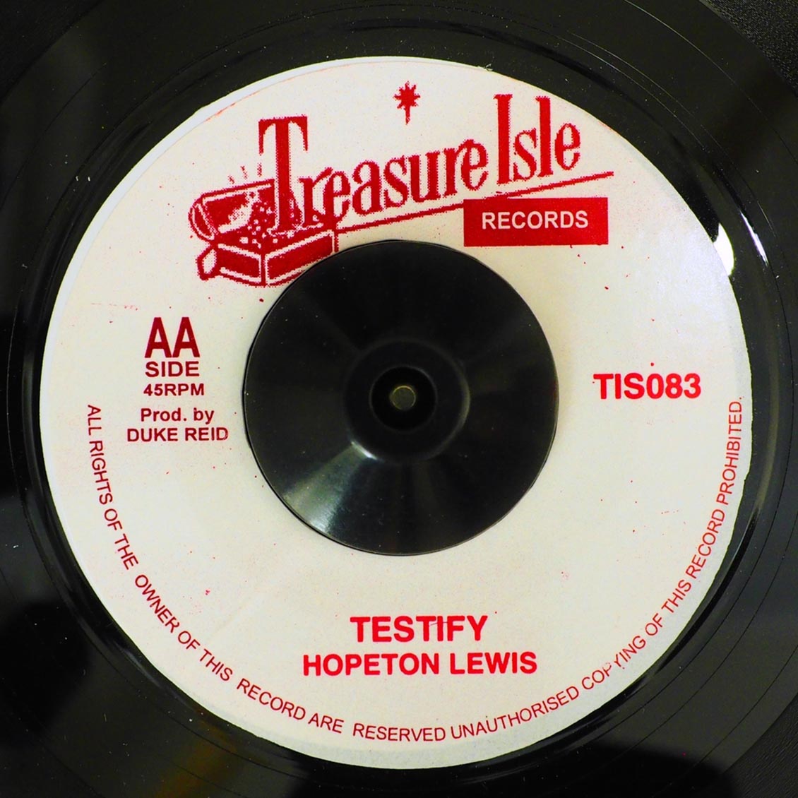 Hopeton Lewis - Boom Shaka Laka  /  Hopeton Lewis - Testify [New Vinyl 7"]