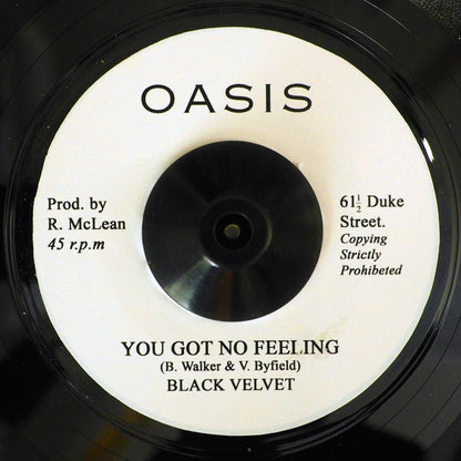 Black Velvet - You Got No Feeling  /  Skin, Flesh & Bones - Version [New Vinyl 7"]