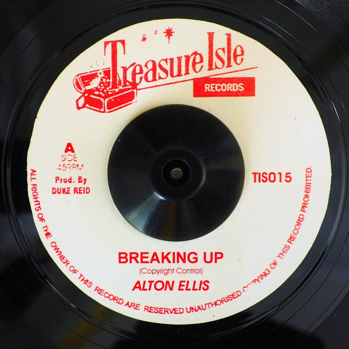 Alton Ellis - Breaking Up  /  Tommy McCook - Wall Street Shuffle [New]