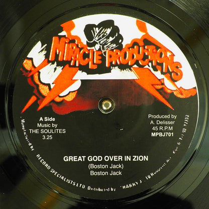 Boston Jack - Great God Over In Zion  /  Boston Jack - Starvation [New Vinyl 7"]