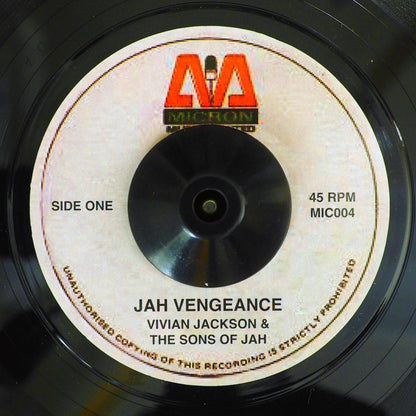 Yabby You - Jah Vengeance  /  The Sons Of Jah - Tubby's Vengeance [New Vinyl 7"]