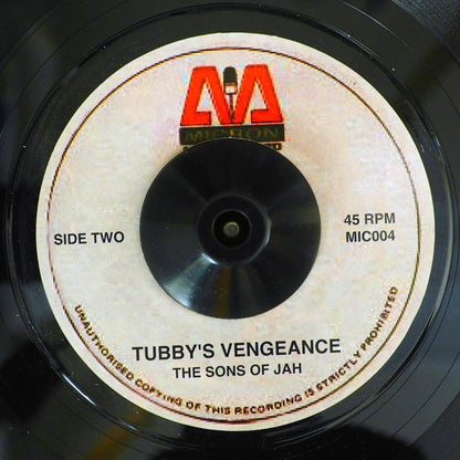 Yabby You - Jah Vengeance  /  The Sons Of Jah - Tubby's Vengeance [New Vinyl 7"]