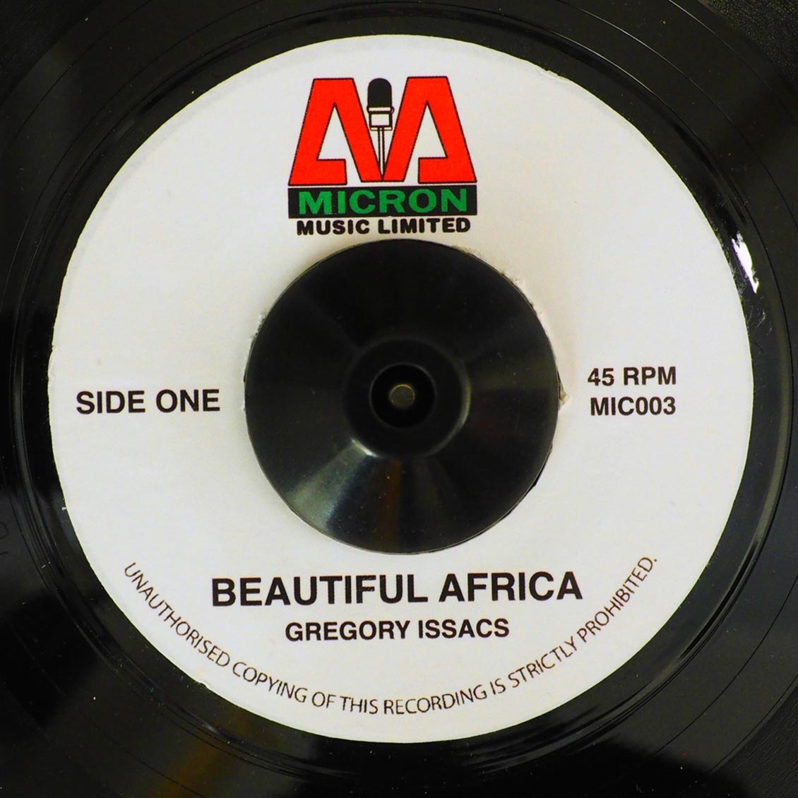 Gregory Isaacs - Beautiful Africa  /  Version [New Vinyl 7"]