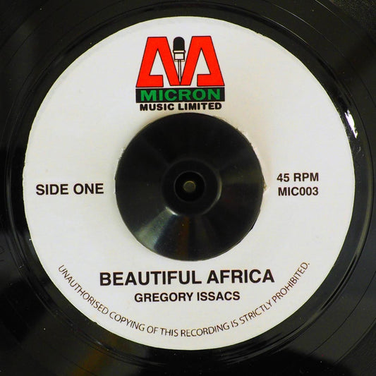 Gregory Isaacs - Beautiful Africa  /  Version [New Vinyl 7"]