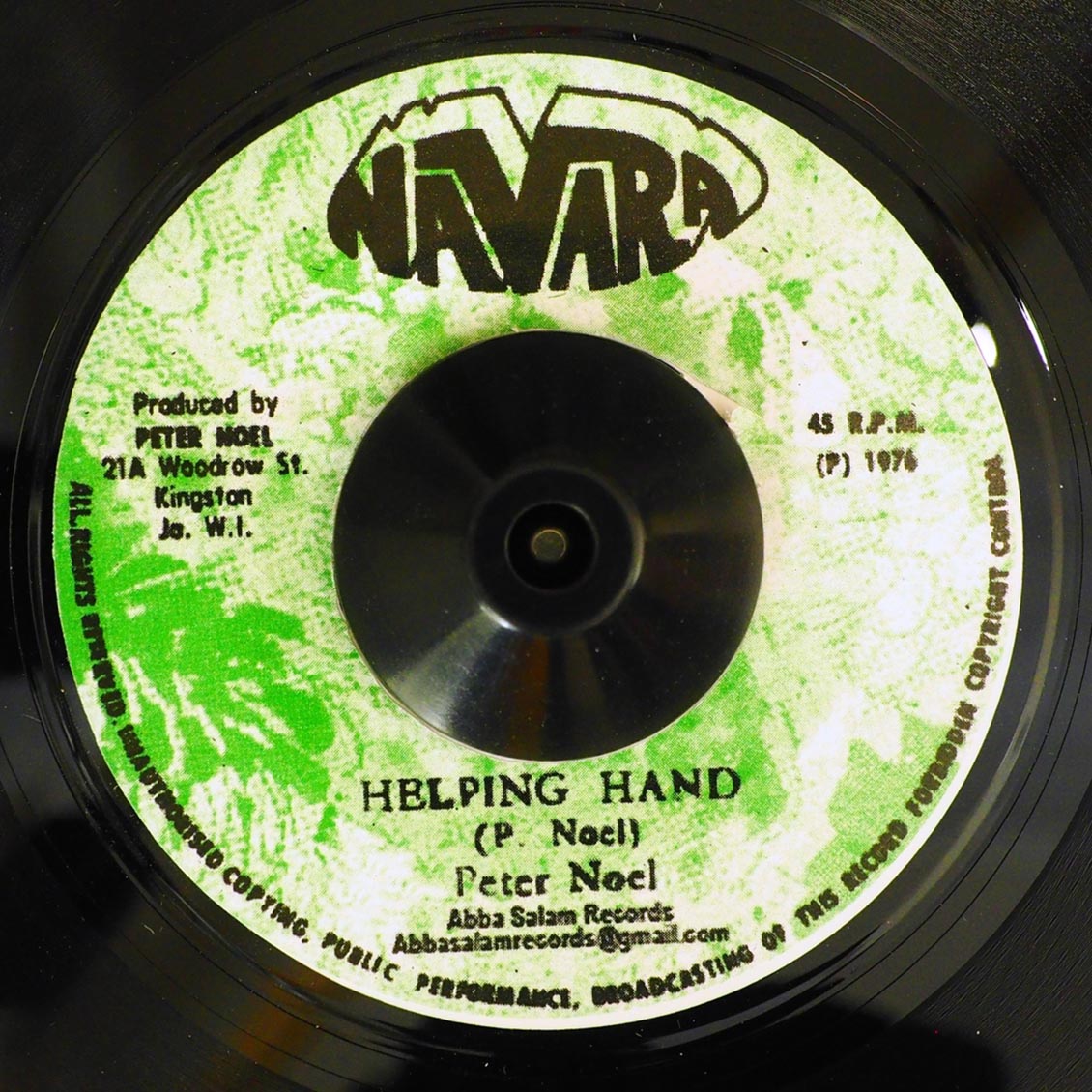 Peter Noel - Helping Hand  /  Version [New] [New Vinyl 7"]