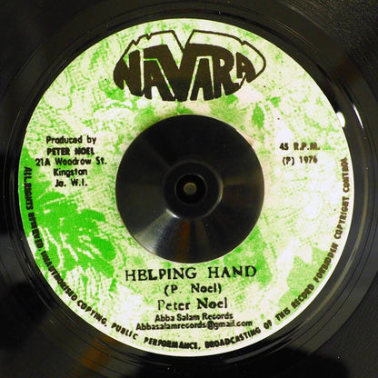 Peter Noel - Helping Hand  /  Version [New Vinyl 7"]