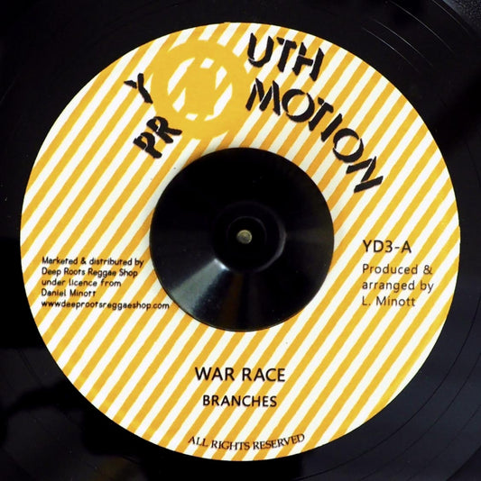 Branches - War Race  /  Version [New Vinyl Record 7" Single]