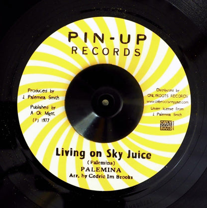 Palemina - Living On Sky Juice  /  Blood Relatives & Friends - Version [New Vinyl 7"]