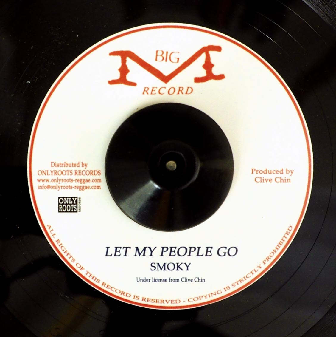 Smoky - Let My People Go  /  Drum & Bass Version [New] [New Vinyl 7"]