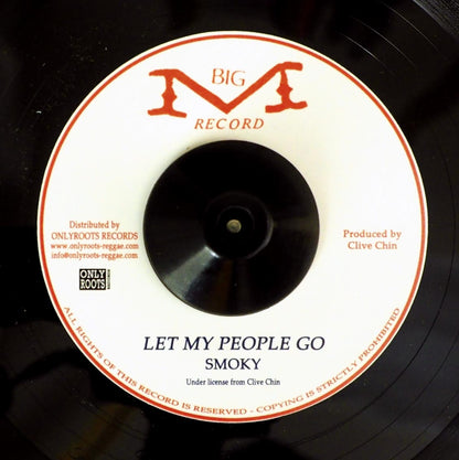 Smoky - Let My People Go  /  Drum & Bass Version [New Vinyl 7"]