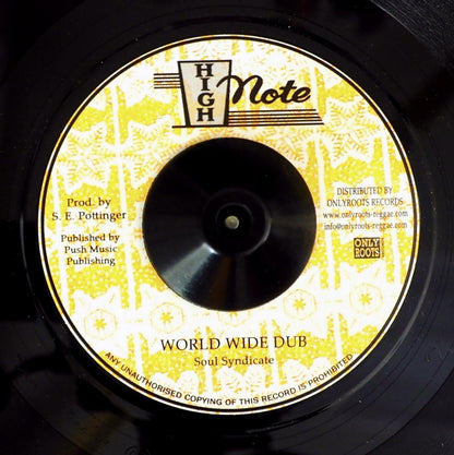 Karen Mark - World Wide Love  /  Soul Syndicate - World Wide Dub [New Vinyl 7"]