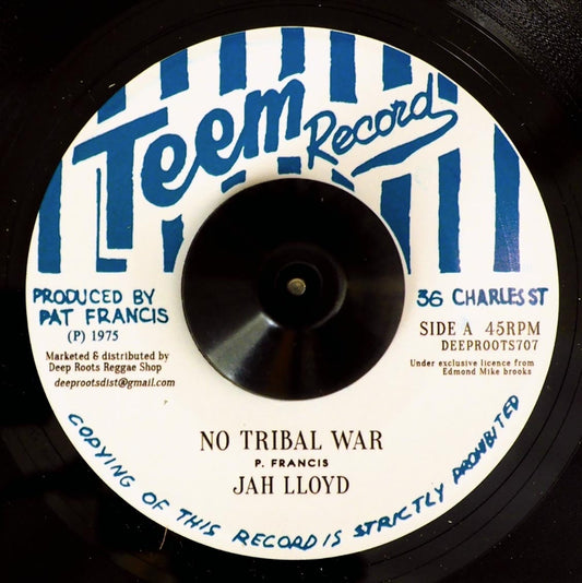 Jah Lloyd - No Tribal War  /  Bunny & Herman - Ark Of The Covenant [New Vinyl Record 7" Single]