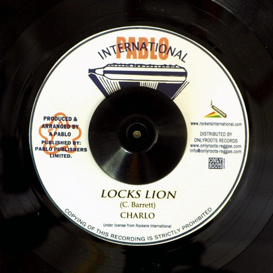 Charlo - Locks Lion  /  Natty All Stars - Dub Lion [New Vinyl Record 7" Single]