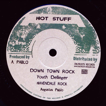 Augustus Pablo - Skanking Easy; Augustus Pablo - Skank Version  /  Dillinger - Down Town Rock; Augustus Pablo - Havendale Rock [New Vinyl 10"]