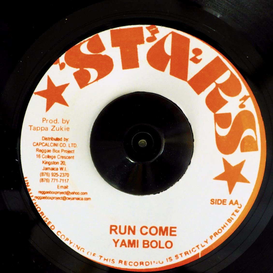 Yami Bolo - Cool And Easy  /  Yami Bolo - Run Come (orig. press) [New Vinyl 7"]
