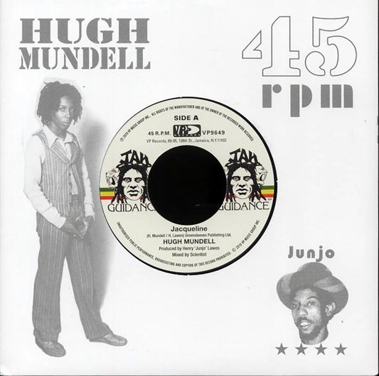 Hugh Mundell - Jacqueline  /  Scientist & Roots Radics - Version [New Vinyl Record 7" Single]