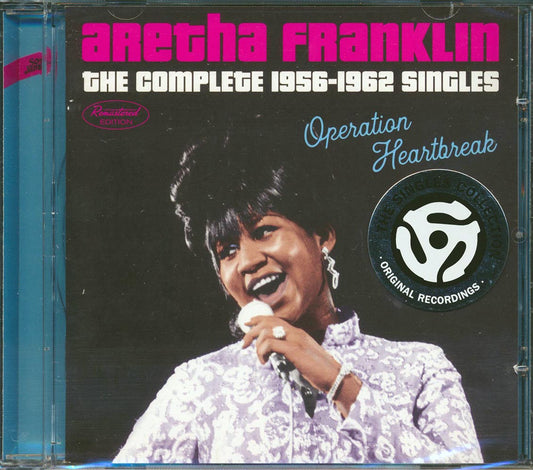 Aretha Franklin - The Complete 1956-1962 Singles: Operation Heartbreak (22 tracks) (incl. 16-page booklet) (24-bit mastering) (remastered) [New CD]