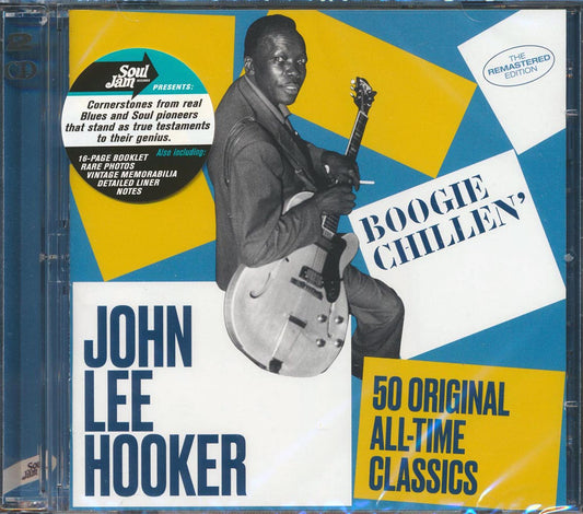 John Lee Hooker - Boogie Chillen': 50 Original All-Time Classics (50 tracks) (2xCD) (incl. 16-page booklet) (24-bit mastering) (remastered) [New CD]