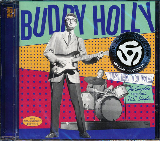 Buddy Holly - Listen To Me! The Complete 1956-1962 US Singles (28 tracks) (incl. 16-page booklet) (24-bit mastering) (remastered) [New CD]